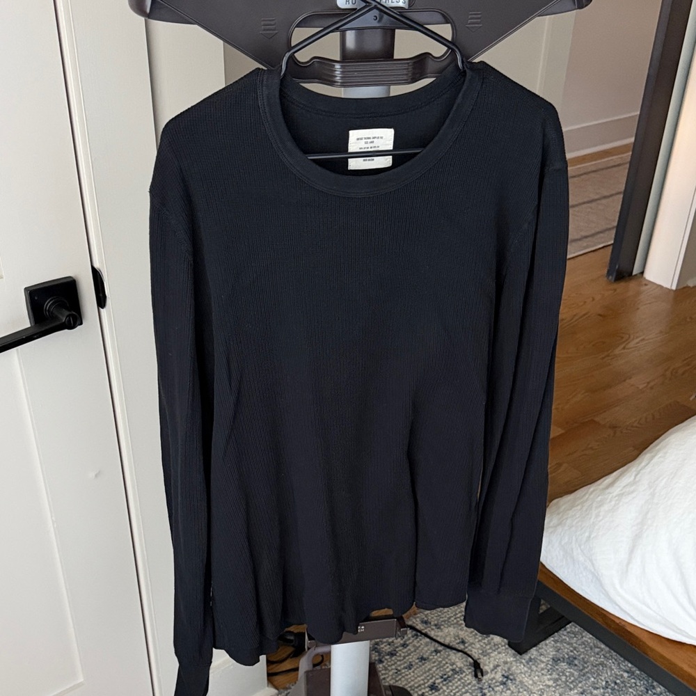 Buck Mason Black Thermal Surplus Tee